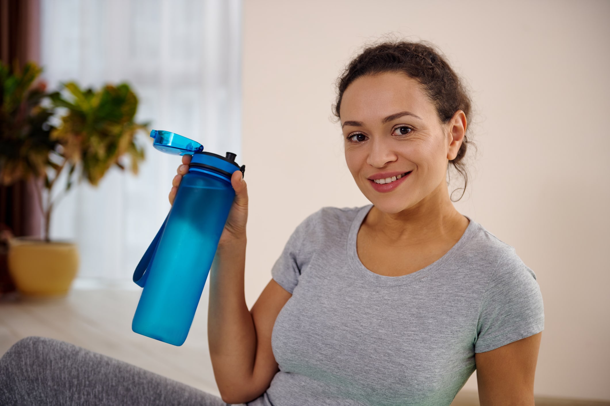 Beber agua para mantener un peso saludable
